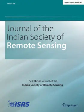 Editor-in-Chief: George Joseph |  Journal of the Indian Society of Remote Sensing | Zeitschrift |  Sack Fachmedien