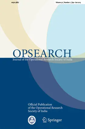 OPSEARCH | Springer | Zeitschrift | sack.de