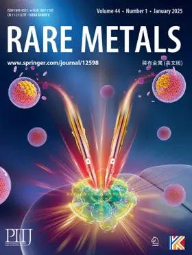  Rare Metals | Zeitschrift |  Sack Fachmedien