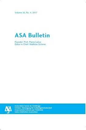 ASA Bulletin | Kluwer Law International | Zeitschrift | sack.de