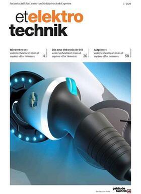 Elektrotechnik ET | Gebäudetechnik Medien | Zeitschrift | sack.de