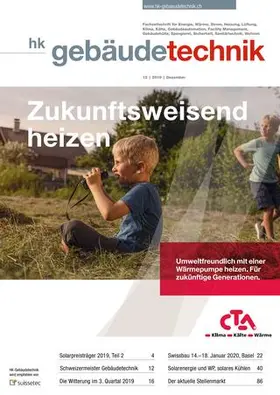  HK Gebäudetechnik | Zeitschrift |  Sack Fachmedien
