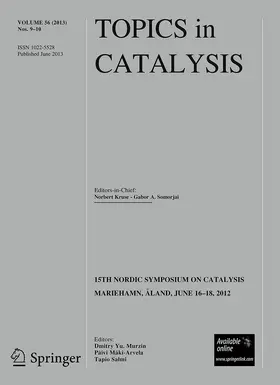 Topics in Catalysis | Springer | Zeitschrift | www.sack.de