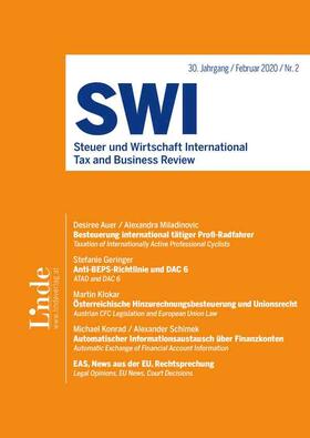 SWI - Steuer & Wirtschaft International | Linde | Zeitschrift | sack.de