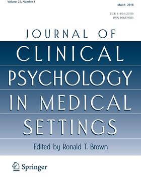 Editor-in-Chief: Ronald T. Brown |  Journal of Clinical Psychology in Medical Settings | Zeitschrift |  Sack Fachmedien