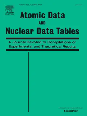 Editor-in-Chief: B. Pritychenko |  Atomic Data and Nuclear Data Tables | Zeitschrift |  Sack Fachmedien