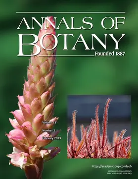  Annals of Botany | Zeitschrift |  Sack Fachmedien