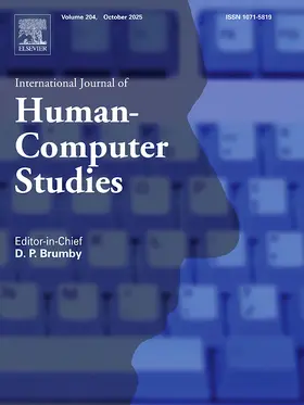 Editor-in-Chief: Duncan P. Brumby |  International Journal of Human-Computer Studies | Zeitschrift |  Sack Fachmedien