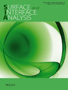  Surface and Interface Analysis | Zeitschrift |  Sack Fachmedien