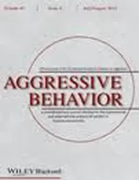  Aggressive Behavior | Zeitschrift |  Sack Fachmedien