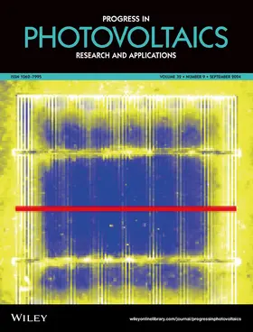  Progress in Photovoltaics: Research and Applications | Zeitschrift |  Sack Fachmedien