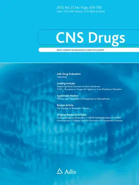 CNS Drugs | Adis | Zeitschrift | sack.de