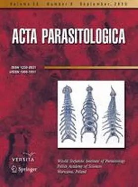  Acta Parasitologica | Zeitschrift |  Sack Fachmedien