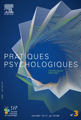  Pratiques Psychologiques | Zeitschrift |  Sack Fachmedien