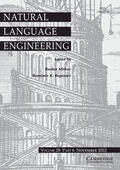  Natural Language Engineering | Zeitschrift |  Sack Fachmedien