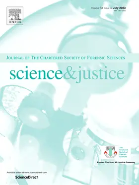 Science & Justice | Elsevier | Zeitschrift | sack.de