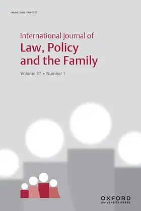 International Journal of Law, Policy and the Family | Oxford University Press | Zeitschrift | sack.de