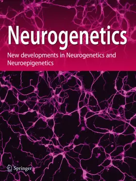 Editors-in-Chief: G.W.J. Auburger / M.B. Graeber / L.J. Ptacek |  neurogenetics | Zeitschrift |  Sack Fachmedien