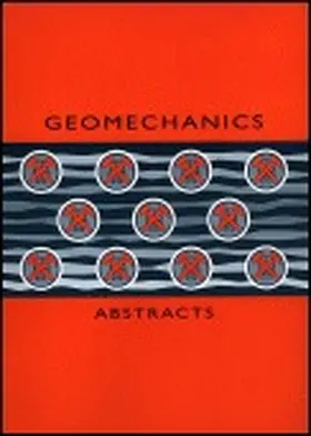  Geomechanics Abstracts | Zeitschrift |  Sack Fachmedien