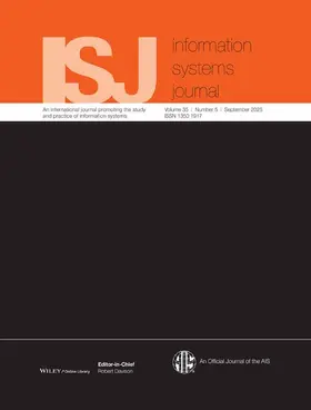  Information Systems Journal | Zeitschrift |  Sack Fachmedien