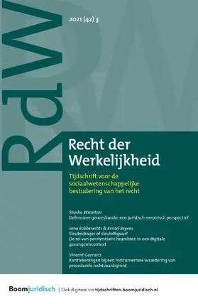  Recht der Werkelijkheid | Zeitschrift |  Sack Fachmedien