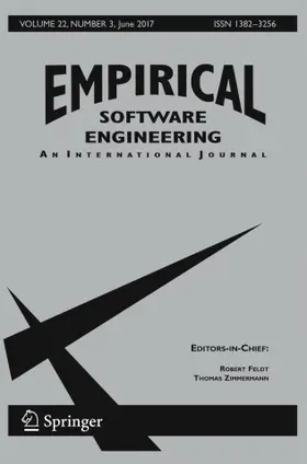 Empirical Software Engineering | Springer | Zeitschrift | www.sack.de