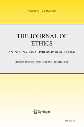 The Journal of Ethics | Springer | Zeitschrift | www.sack.de