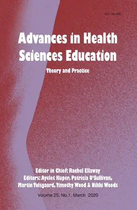  Advances in Health Sciences Education | Zeitschrift |  Sack Fachmedien