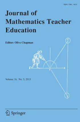 Journal of Mathematics Teacher Education | Springer | Zeitschrift | www.sack.de