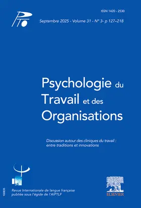  Psychologie du Travail et des Organisations | Zeitschrift |  Sack Fachmedien