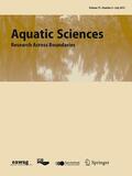 Editor-in-Chief: Stuart E.G. Findlay |  Aquatic Sciences | Zeitschrift |  Sack Fachmedien