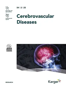 Cerebrovascular Diseases | S. Karger | Zeitschrift | www.sack.de