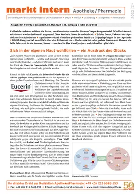  markt intern Apotheke/Pharmazie | Zeitschrift |  Sack Fachmedien