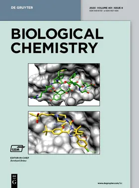 Biological Chemistry | De Gruyter | Zeitschrift | www.sack.de