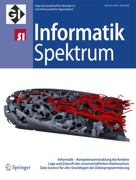  Informatik Spektrum | Zeitschrift |  Sack Fachmedien