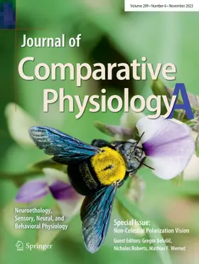 Journal of Comparative Physiology A | Springer | Zeitschrift | www.sack.de