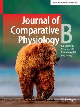 Journal of Comparative Physiology B | Springer | Zeitschrift | www.sack.de