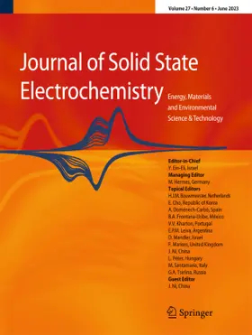 Journal of Solid State Electrochemistry | Springer | Zeitschrift | www.sack.de