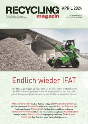 Reed Business Information GmbH |  RECYCLING magazin | Zeitschrift |  Sack Fachmedien
