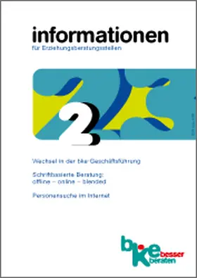  Informationen für Erziehungsberatungsstellen | Zeitschrift |  Sack Fachmedien