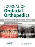 Main editor: Andreas Jäger |  Journal of Orofacial Orthopedics / Fortschritte der Kieferorthopädie | Zeitschrift |  Sack Fachmedien