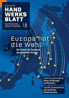  Deutsches Handwerksblatt | Zeitschrift |  Sack Fachmedien