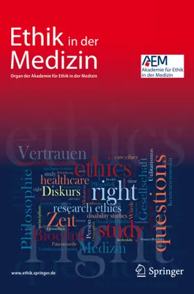 Ethik in der Medizin | Springer | Zeitschrift | www.sack.de