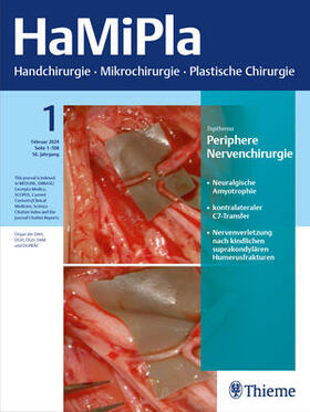 HaMiPla - Handchirurgie, Mikrochirurgie, Plastische Chirurgie | Thieme | Zeitschrift | sack.de