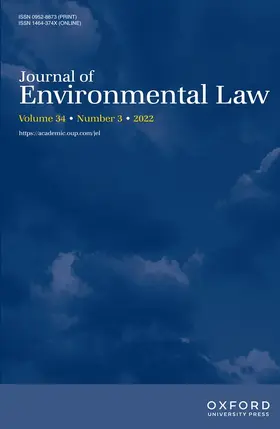 Journal of Environmental Law | Oxford University Press | Zeitschrift | www.sack.de