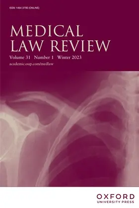 Medical Law Review | Oxford University Press | Zeitschrift | sack.de