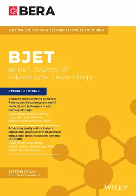 British Journal of Educational Technology | John Wiley & Sons | Zeitschrift | sack.de