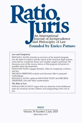  Ratio Juris | Zeitschrift |  Sack Fachmedien
