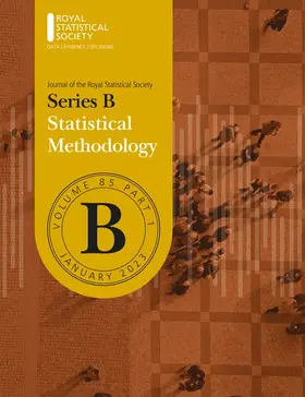  Journal of the Royal Statistical Society Series B: Statistical Methodology | Zeitschrift |  Sack Fachmedien