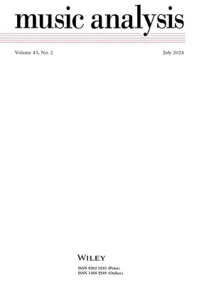 Music Analysis | John Wiley & Sons | Zeitschrift | www.sack.de